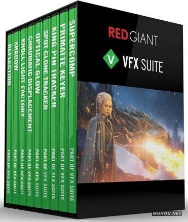 Ae/Pr抠像跟踪灯光特效插件Red Giant VFX Suite 1.5.0 x64破解版免费下载