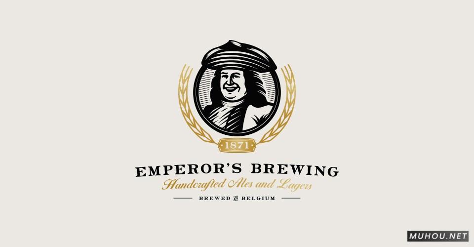 【标志设计】Milos Milovanovic`s欧式人物插画式LOGO设计 [14P]