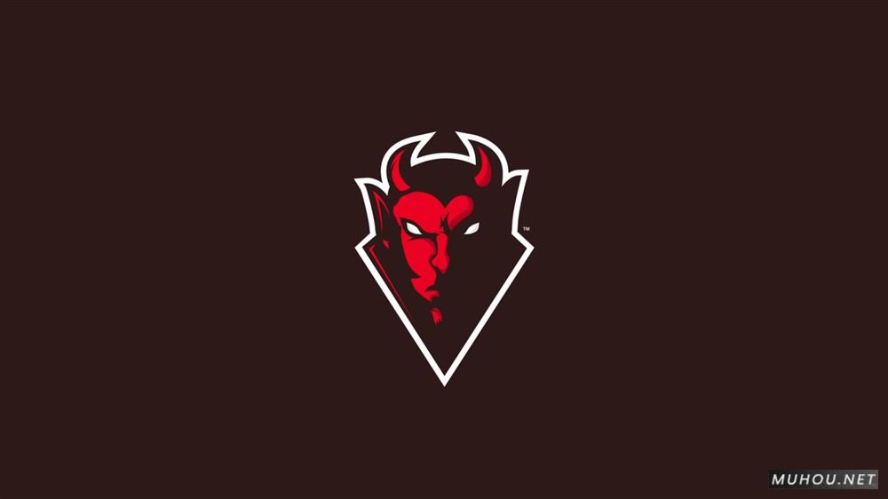 【标志设计】TRAVIS粗犷笔触动物体育LOGO设计 [13P]