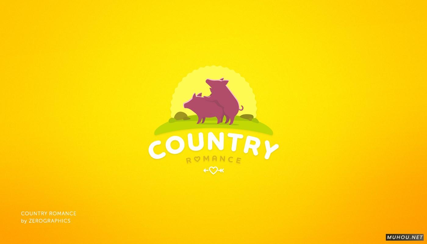 【标志设计】情人节爱情GIF动态LOGO设计 [31P]