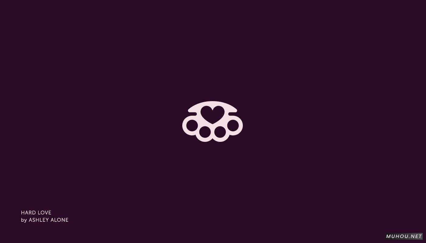 【标志设计】情人节爱情GIF动态LOGO设计 [31P]