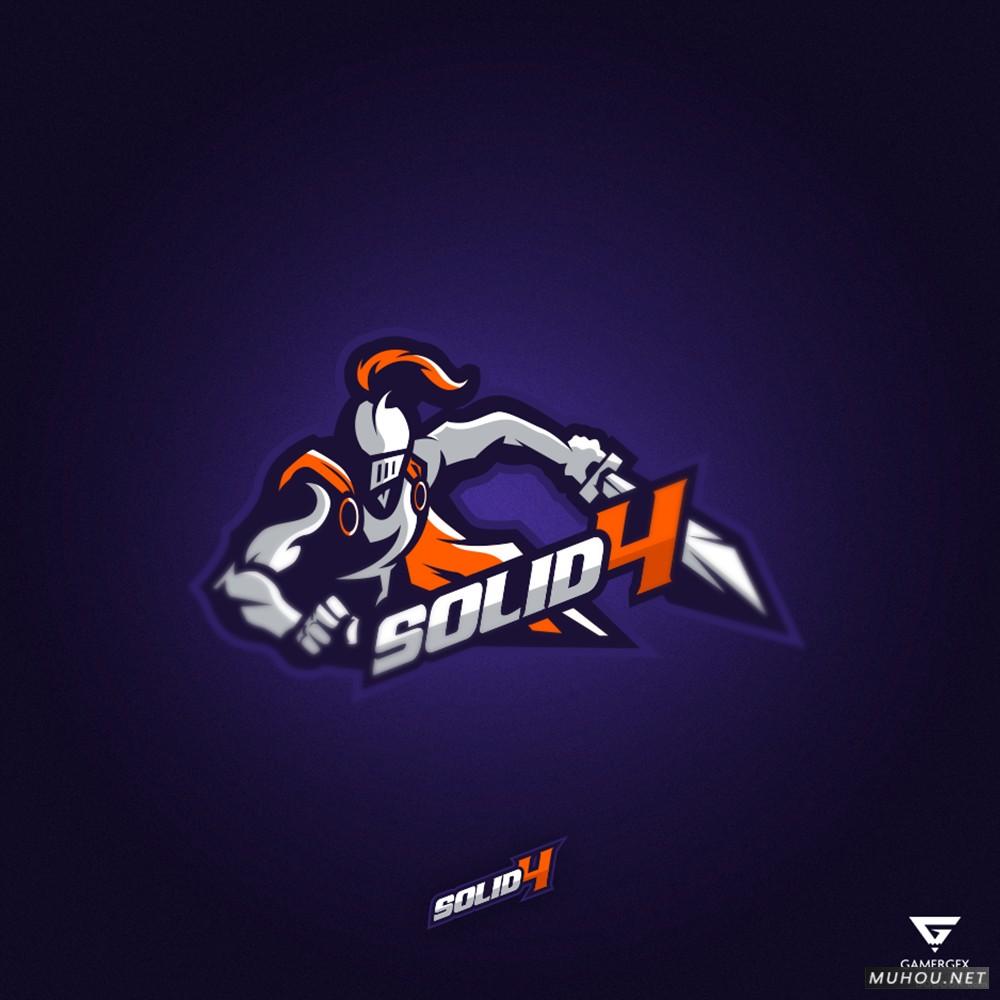 【标志设计】TRAVIS粗犷笔触动物体育LOGO设计 [13P]