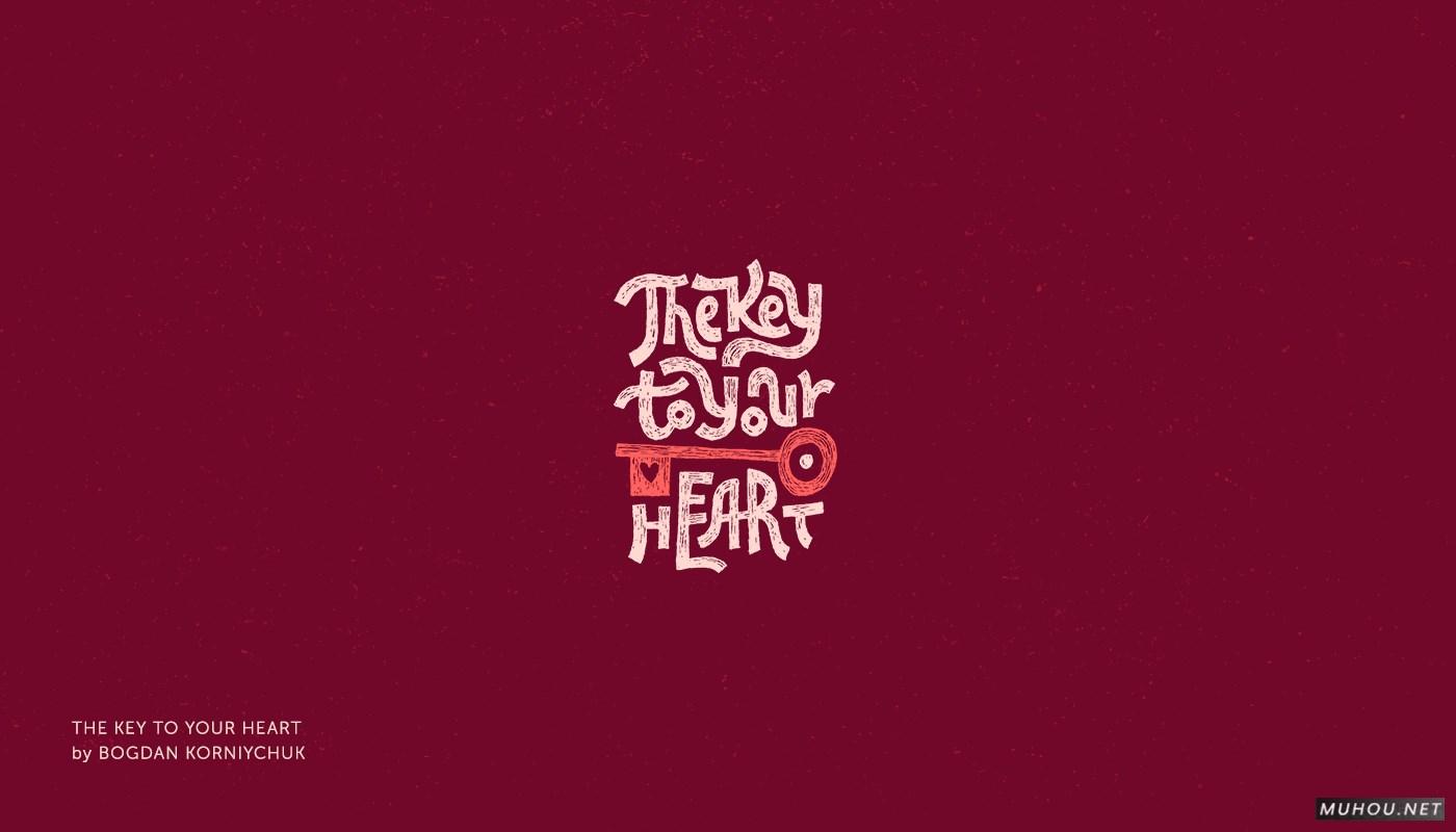 【标志设计】情人节爱情GIF动态LOGO设计 [31P]