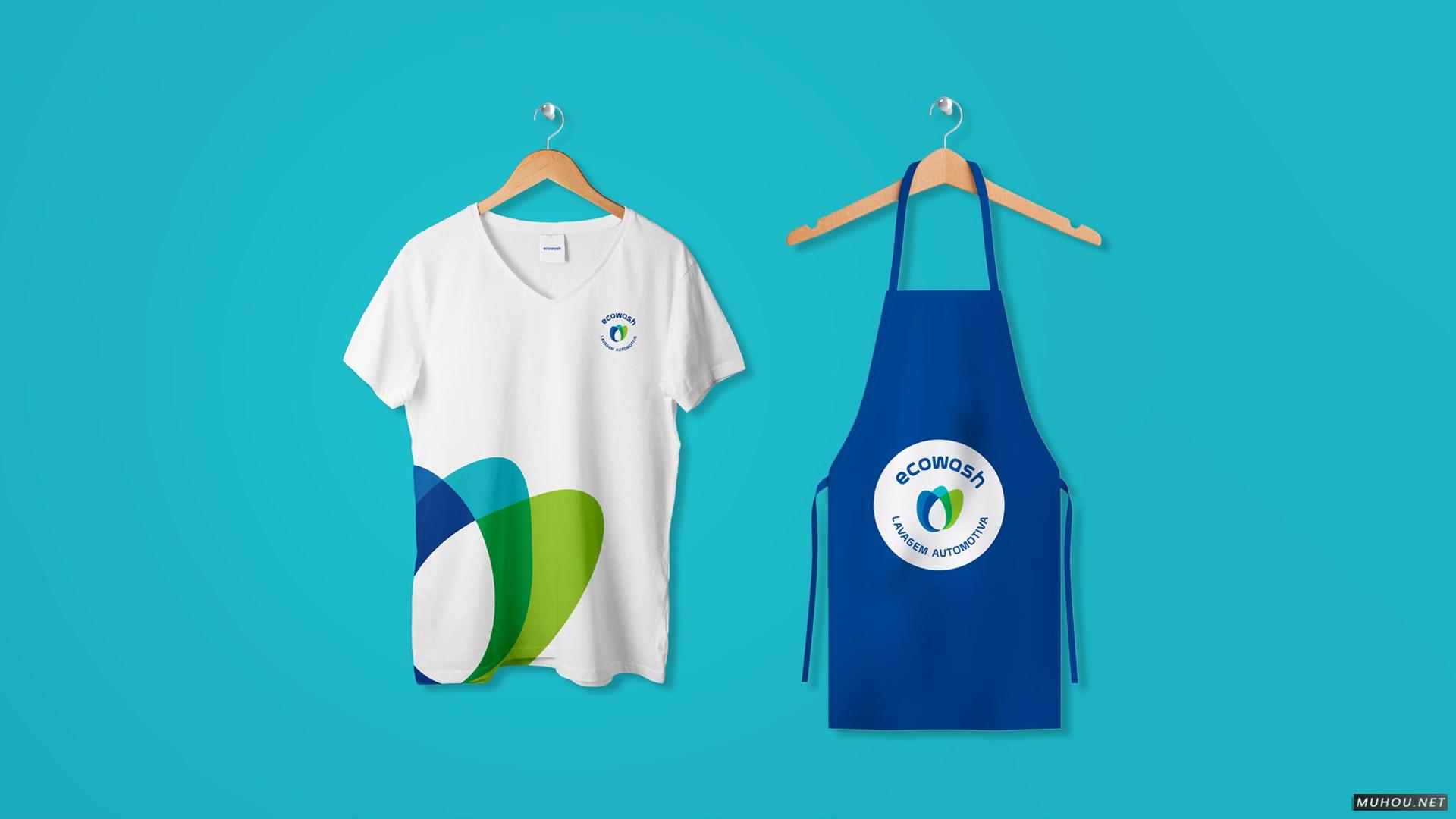 【标志设计】ECOWASH汽车行业LOGO设计 [20P]