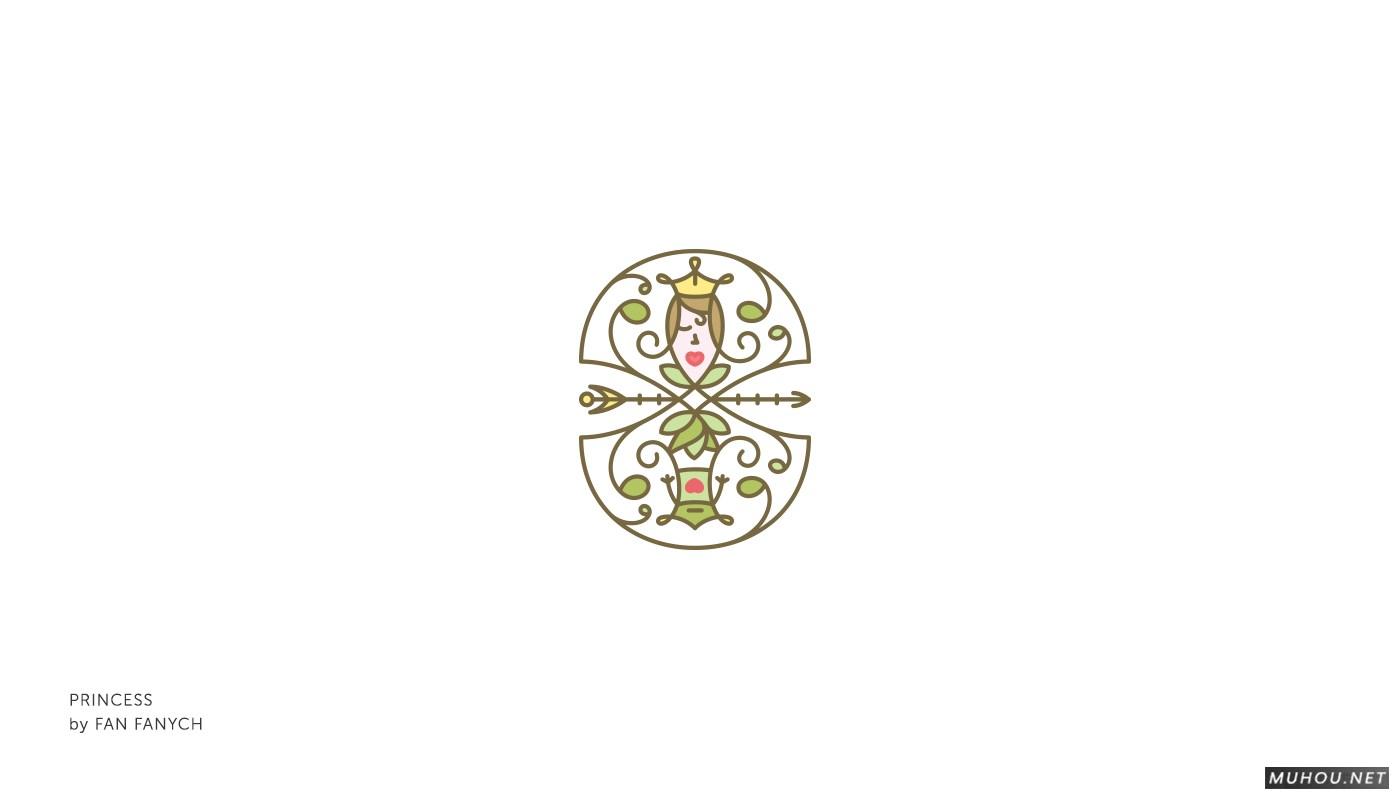 【标志设计】情人节爱情GIF动态LOGO设计 [31P]