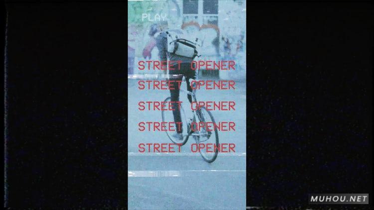 VHS效果怀旧手机故事PR模板|抽象后浪Abstract Retrowave Stories