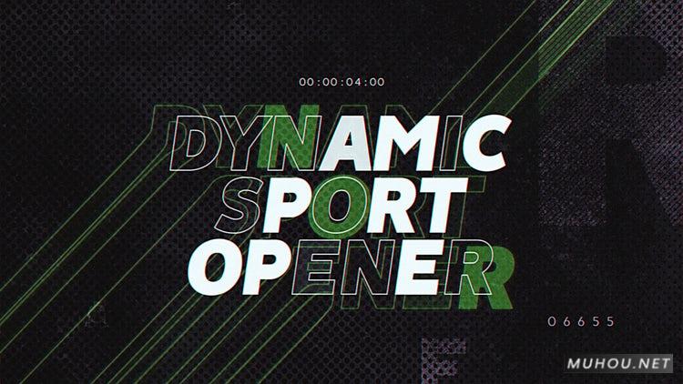 创于视频动态运动片头PR模板|Dynamic Sport Opener插图