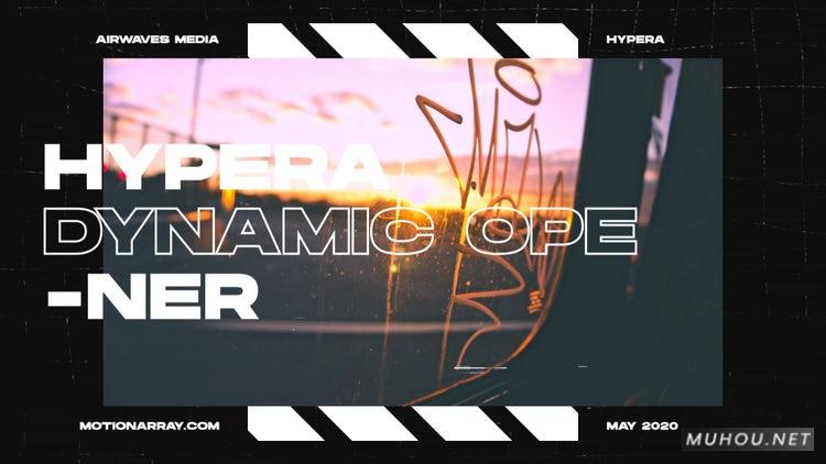 超动力电影片头视频PR模板|Hypera - Dynamic Opener插图