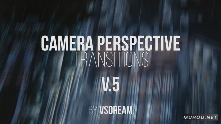 PR模板|相机透视转换预设转场视频模板V.5#Camera Perspective Transitions V.5