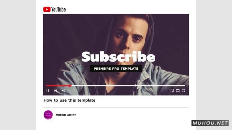 PR模板|4k视频网站作品推广包装设计视频模板#4k Subscribers Pack插图