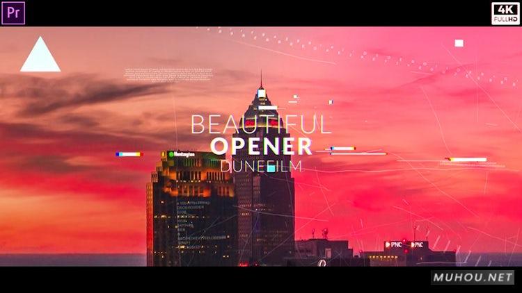 PR模板|漂亮的4K片头场景13组视频模板下载#Beautiful Opener插图