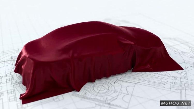 汽车幕布揭开标志#Car Logo视频PR素材模板