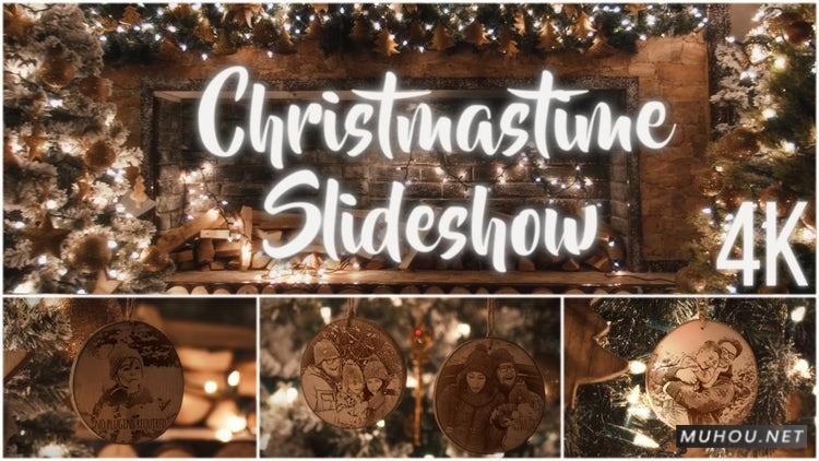 PR模板|圣诞时光幻灯片4K视频相册#Christmas Time Slideshow 4K插图
