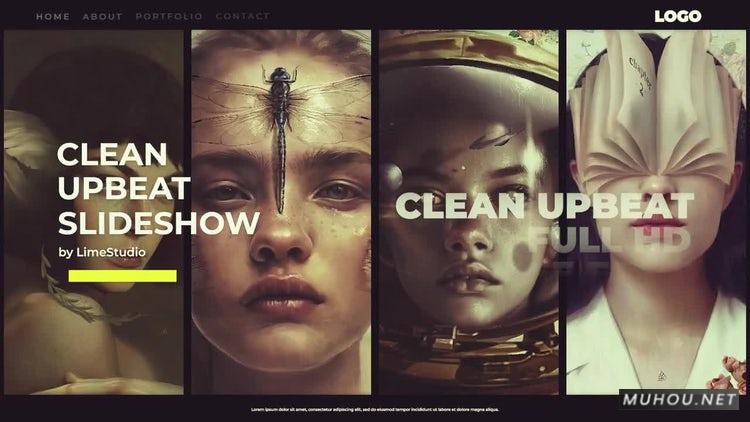 PR模板|干净乐观的电影片头设计视频模板#Clean Unbeat Opener插图