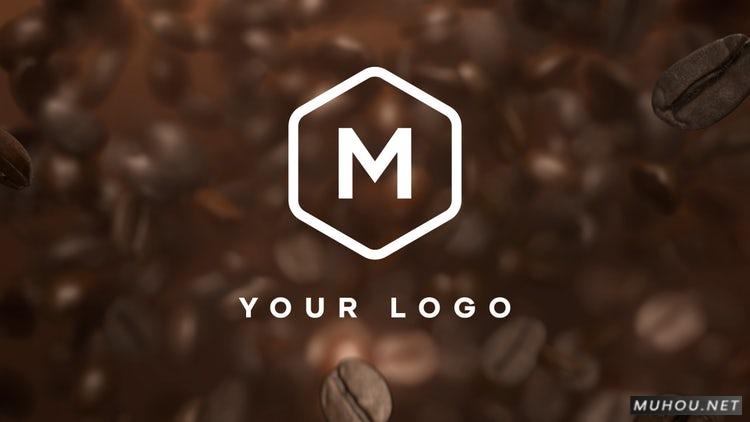PR模板|咖啡动态飞行logo标志视频模板#Coffee Logo