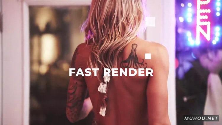 PR模板|时尚快速过渡转场介绍视频#Fashion Fast Intro插图