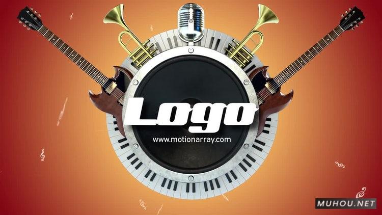 PR模板|音乐会超级乐器LOGO标志#Music Logo