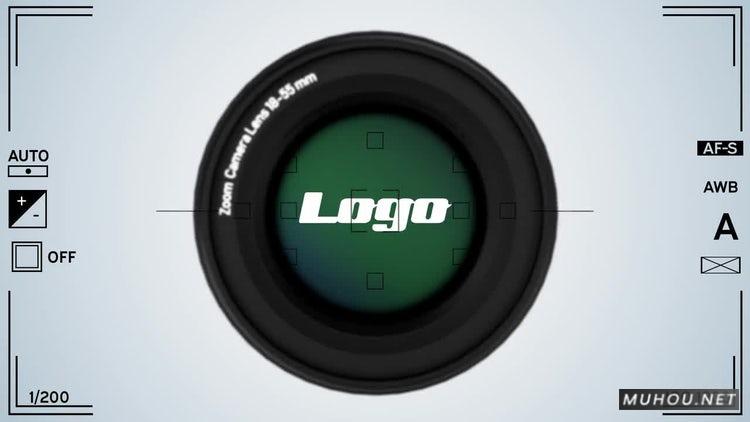 PR模板|照片镜头LOGO标志3d镜头模板#Photo Lens Logo插图