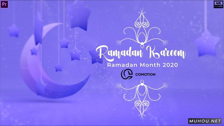 PR模板|斋月卡里姆标志伊斯兰PR视频工程下载#Ramadan Kareem Logo