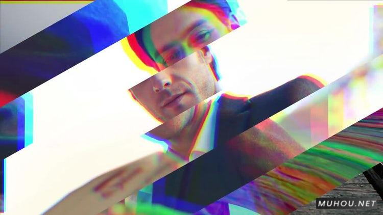 PR模板|RGB条纹过渡画面切割效果视频模板16套#RGB Stripes Transitions