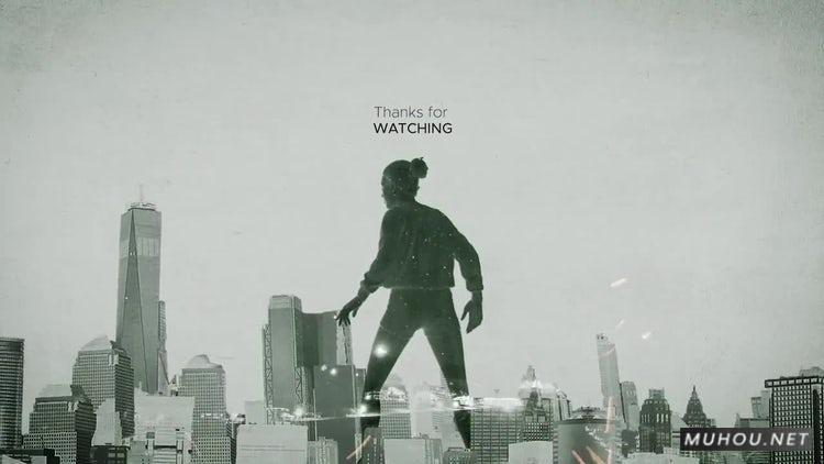 PR模板|真实的故事双重曝光特效片头模板视频#True Story