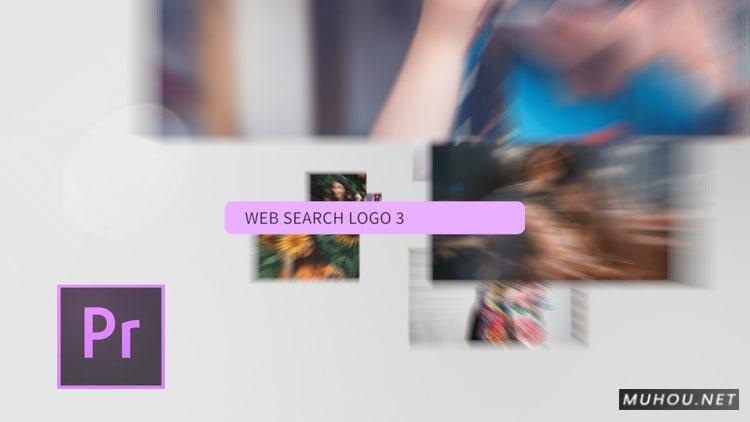 PR模板|网络搜索照片聚会LOGO标志视频#Web Search Logo