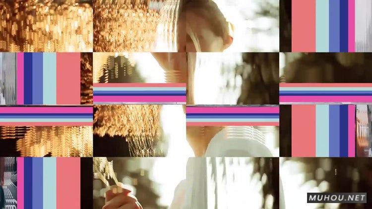 PR模板|多色回波转换转场效果视频模板#Multicolor Echo Transitions