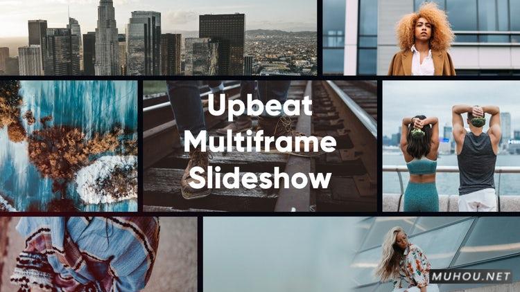 PR模板|乐观的多帧介绍幻灯片视频相册模板#Upbeat Multiframe Intro Slideshow插图