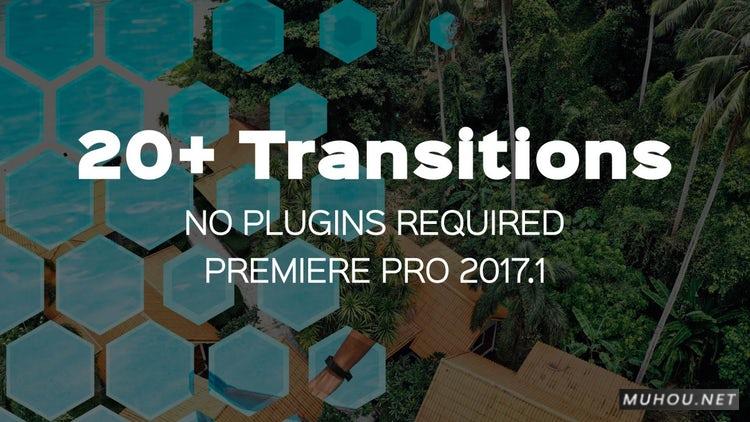 PR模板|23套创意PR视频转场模板素材下载#Transitions