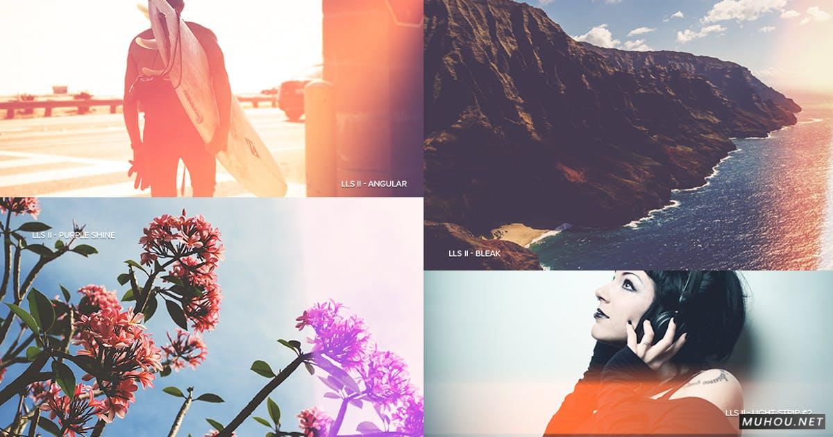 PS动作-制作PS照片漏光效果动作脚本下载 FilterGrade Light Leaks Photoshop Actions S2插图