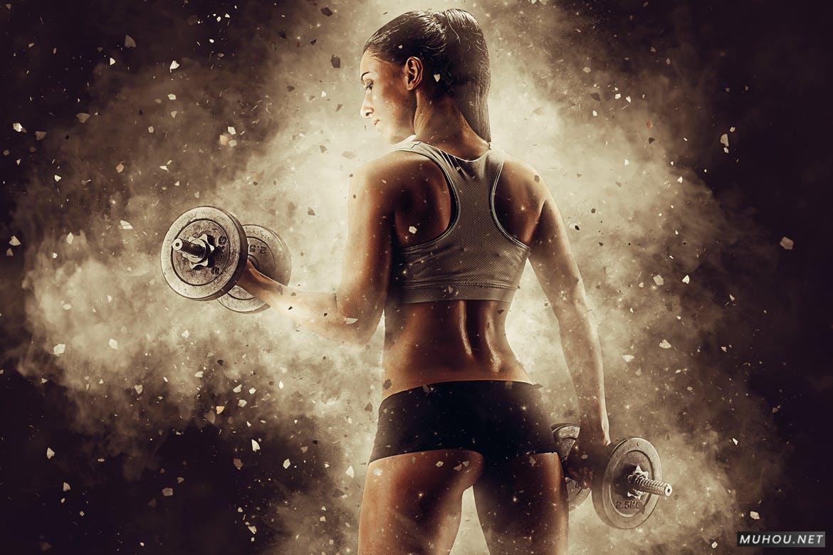 PS动作-自动制作破坏爆炸超酷战争照片效果Destruction Photoshop Action - Explosion Effect插图3