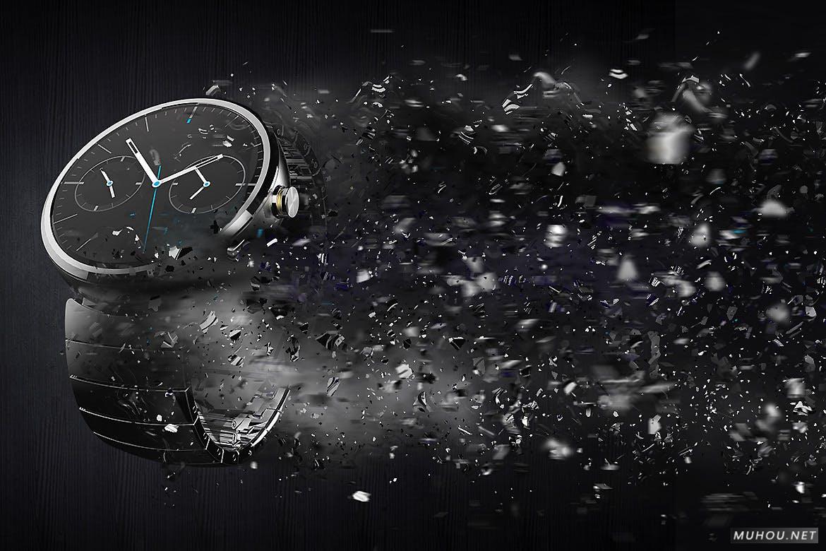 PS动作-照片打散粒子破碎龙卷风效果Tornadum - Powerful Dispersion Photoshop Action插图8