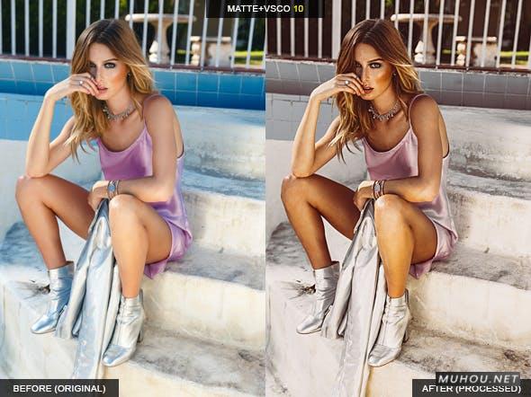 14 Matte + VSCO Lightroom Presets