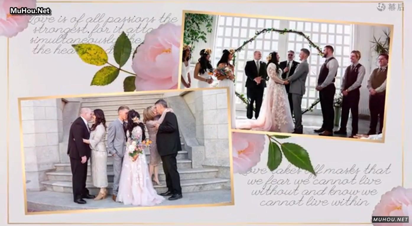 PR模板|婚礼记忆幻灯片视频包装相册模板#Wedding Memories Slideshow插图