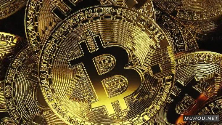 环境比特币标志露出logoAE视频模板