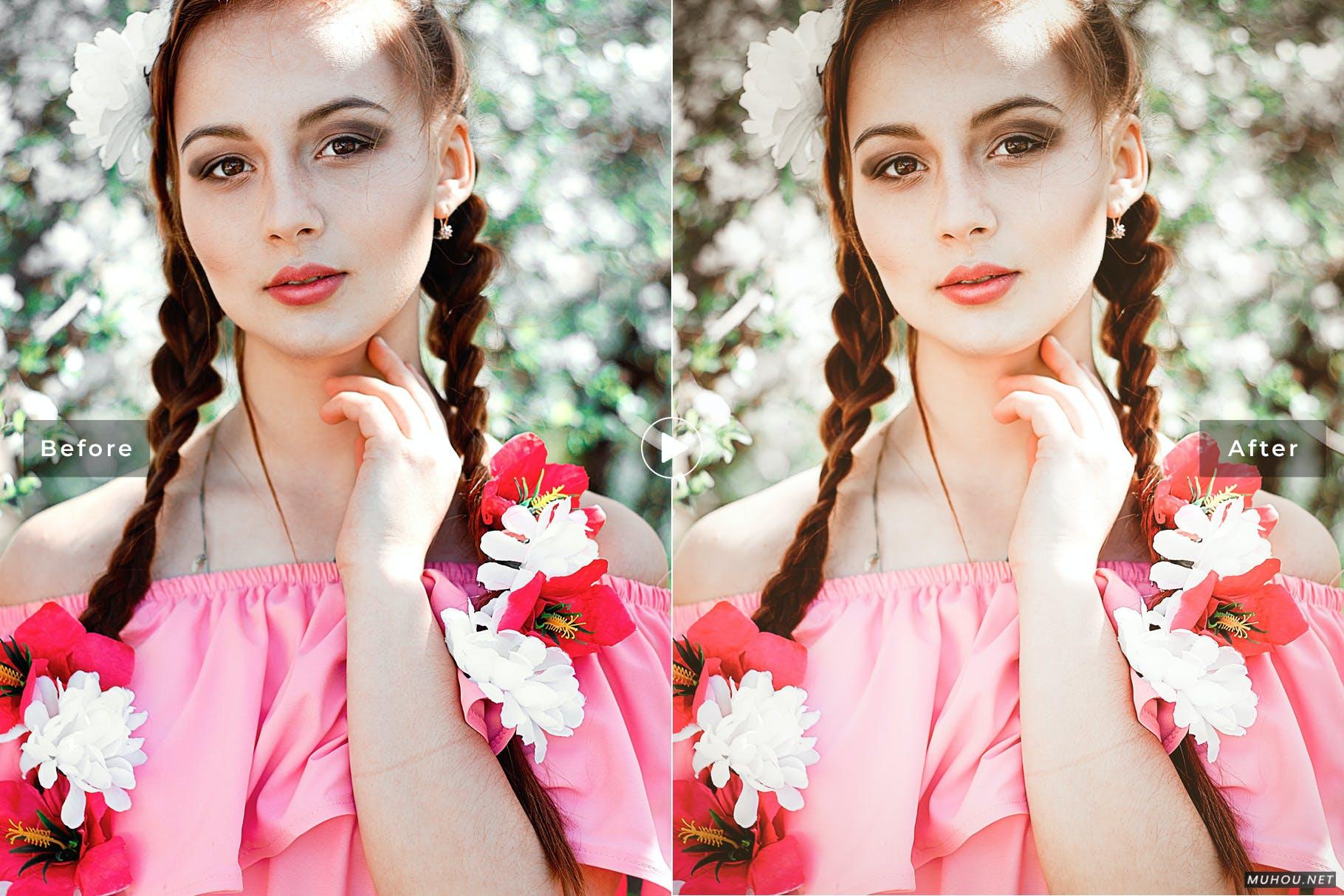 LR/PS预设-唯美婚礼欧美人像滤镜11组Sweet Tones Mobile Lightroom Presets插图7