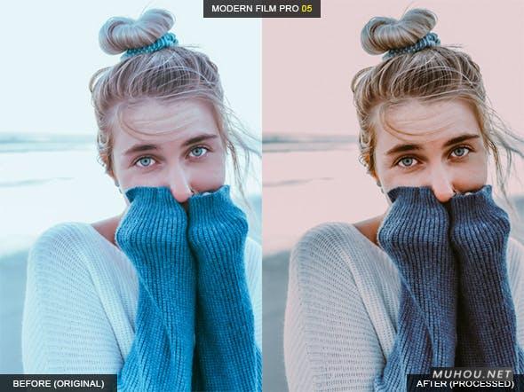 LR预设-8套VSCO电影质感胶片模拟调色预设下载 8 Modern Film VSCO Lightroom Presets插图6