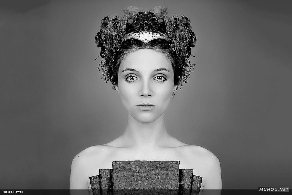 LR预设-专业黑白单色效果调色预设20套（哑光黑白，高对比度黑白等） Monochromatic Vol. 1 - 20 Lightroom Presets插图2