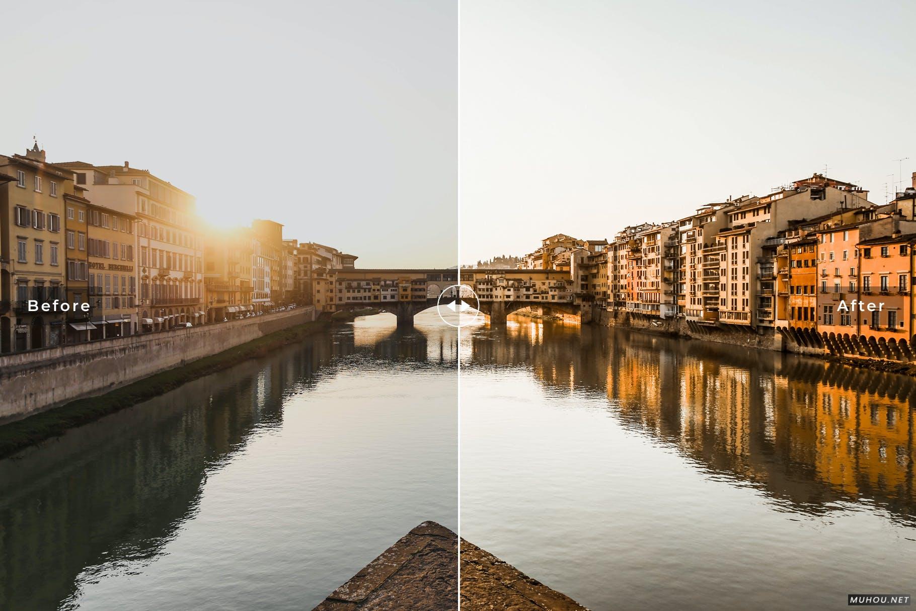 LR/PS预设-11组佛罗伦萨旅行照片艺术色调预设下载 Florence Mobile & Desktop Lightroom Presets插图4