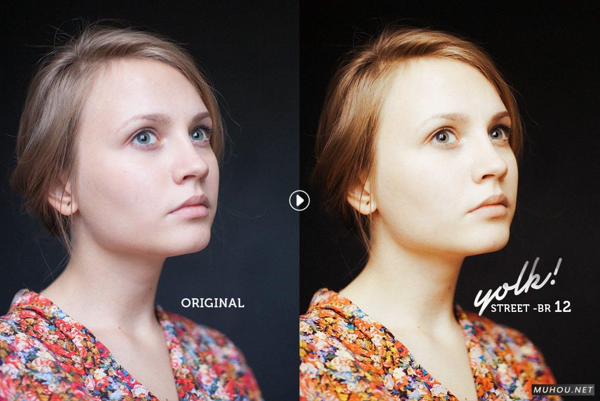 LR调色预设-人像摄影带来特殊的金色艺术气息色调滤镜Yolk Portrait Lightroom Presets插图6