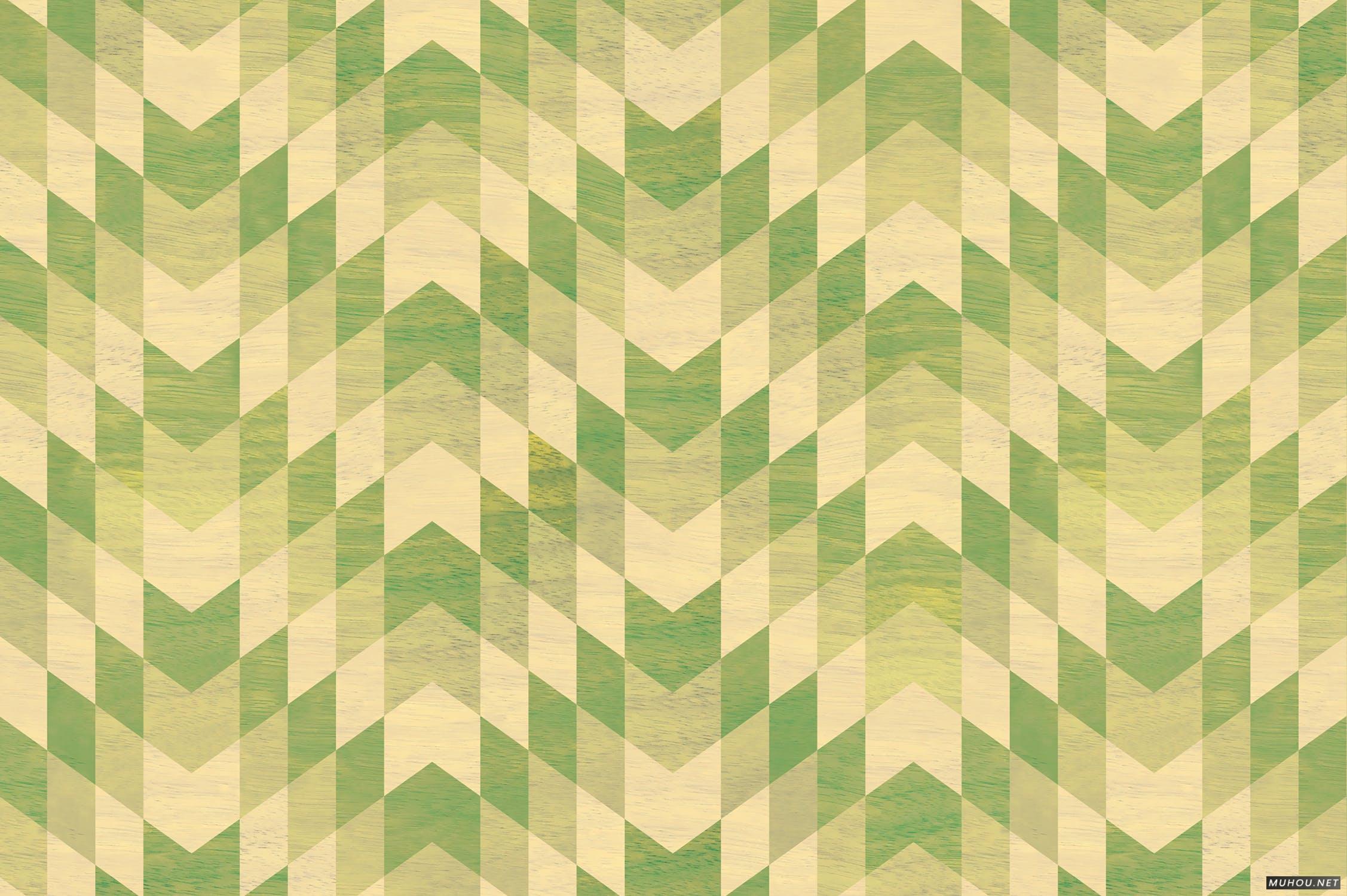 PS图案-木质木材纹理无缝循环拼接效果Geometric Marquetry Patterns插图13