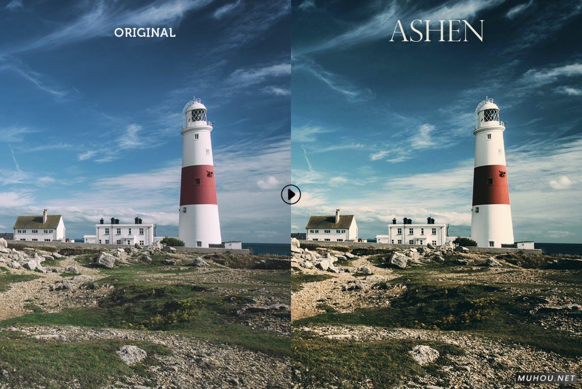 PS动作-高级质感褪色调色动作下载Ashen Landscape Photoshop Actions插图2