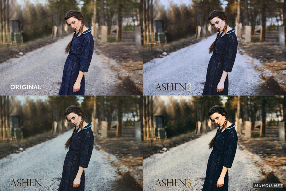 PS动作-高级质感褪色调色动作下载Ashen Landscape Photoshop Actions插图3