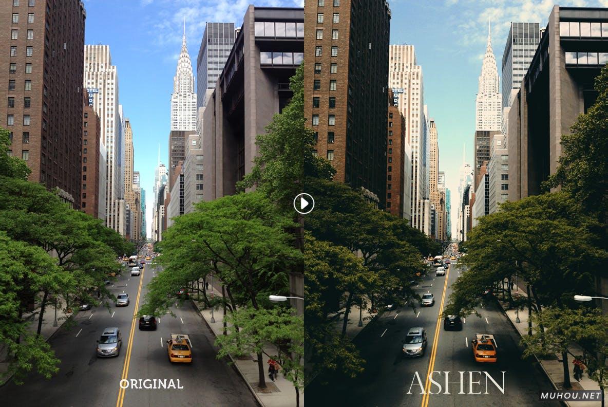 PS动作-高级质感褪色调色动作下载Ashen Landscape Photoshop Actions插图4