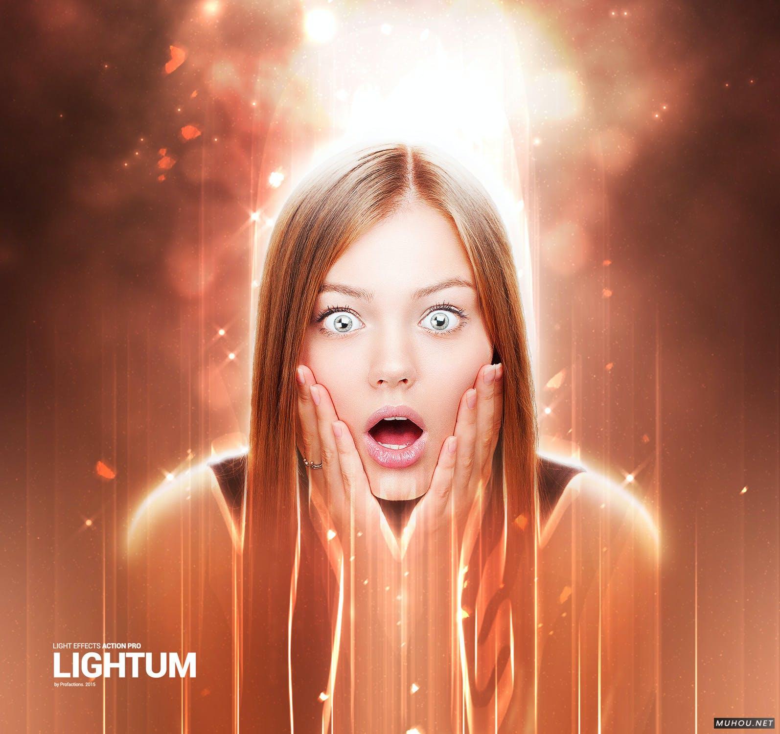 PS动作-物品光照效果漂亮的耀斑制作Lightum - Light Effects Photoshop Action插图6