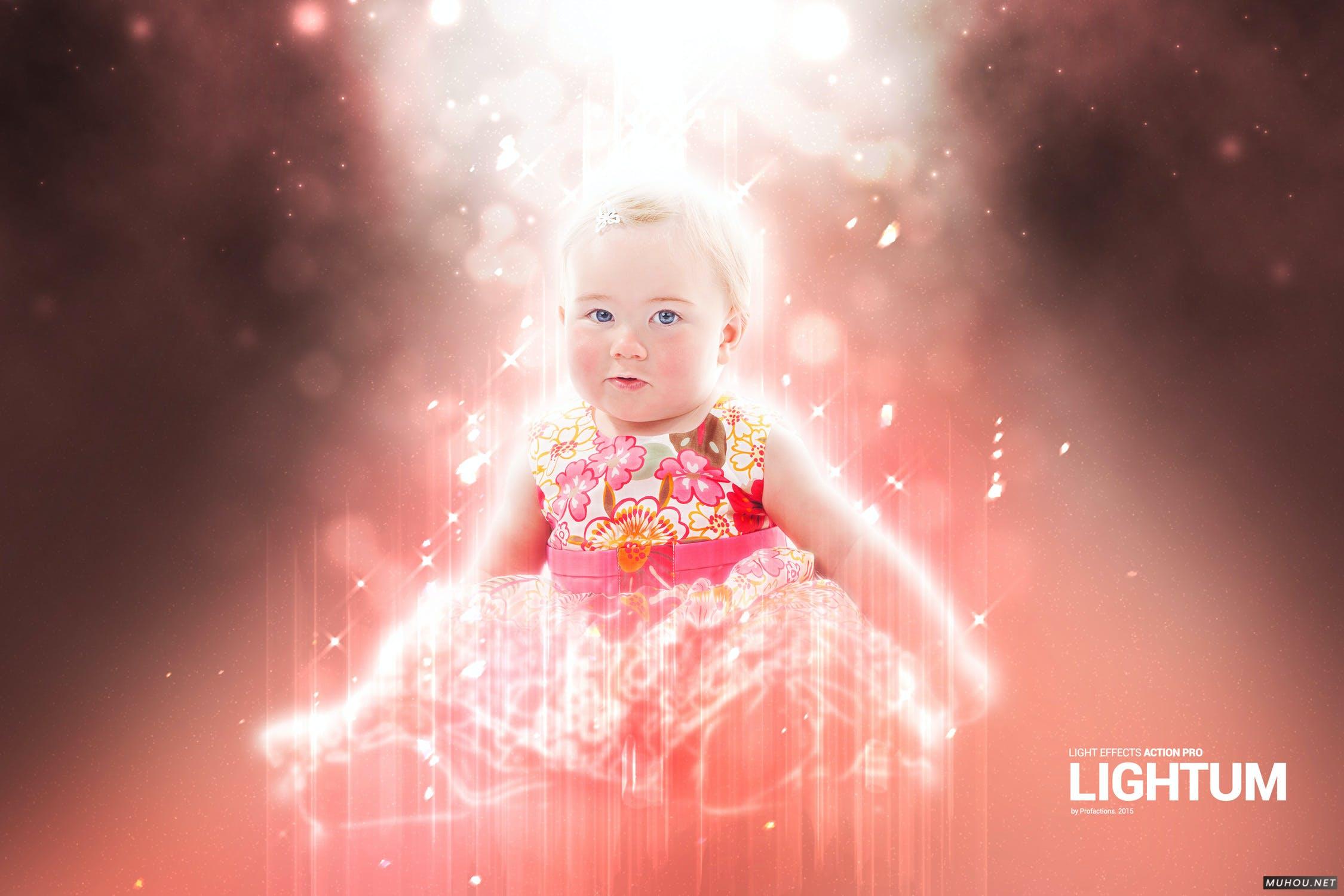 PS动作-物品光照效果漂亮的耀斑制作Lightum - Light Effects Photoshop Action插图7