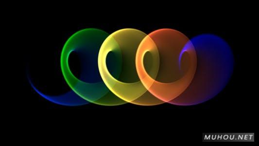 魔术螺旋循环彩色光环旋转视频素材下载 Magic Spiral Loop HD插图