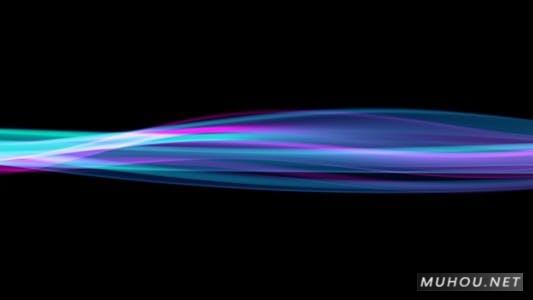 性感的分流光谱光线背景视频素材Colorful Wave I - HD Loop插图