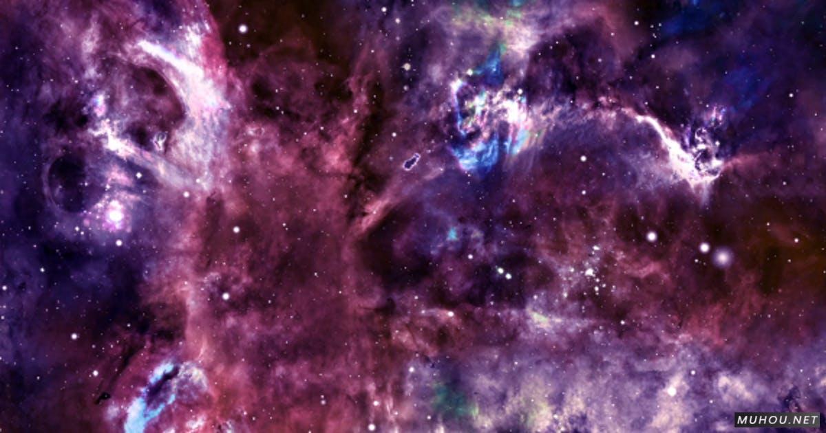 抽象太空星云背景视频素材Abstract Space Nebulae Background