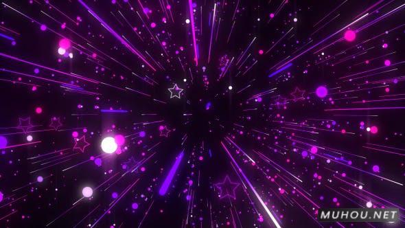 紫色星星和条纹线跳舞背景视频素材Stars And Streak Line Dancing Backgrounds插图